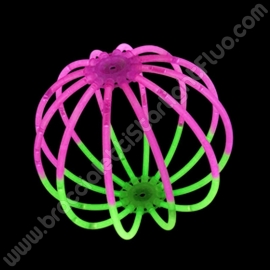 Sphères Fluo Bicolores (8 u.)