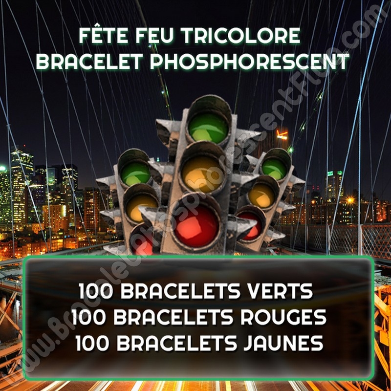  Bracelet Phosphorescent