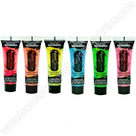 Pintura Neon con Purpurina 10 ml