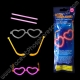 Lunette Fluo Coeur Individuelle