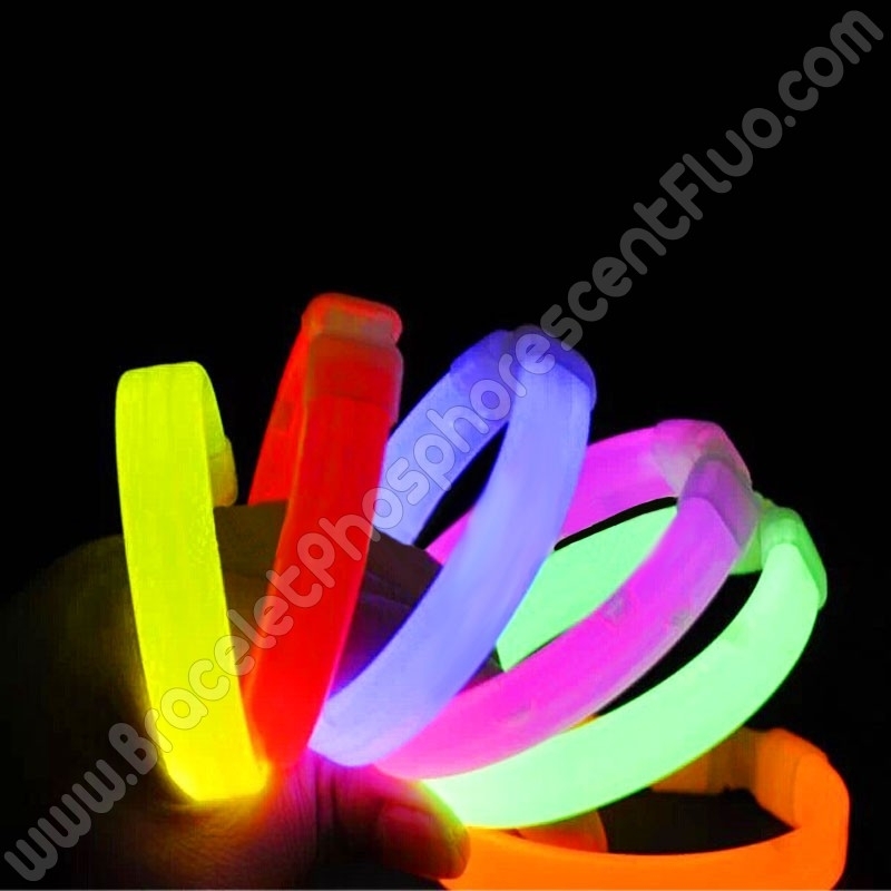 Bracelets Fluo Triples pour Soirée